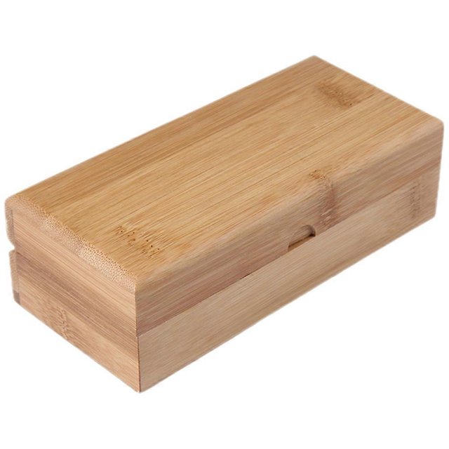Natural Wooden Glasses Case Multi-functional Storage Box Sunglasses Wood Holder