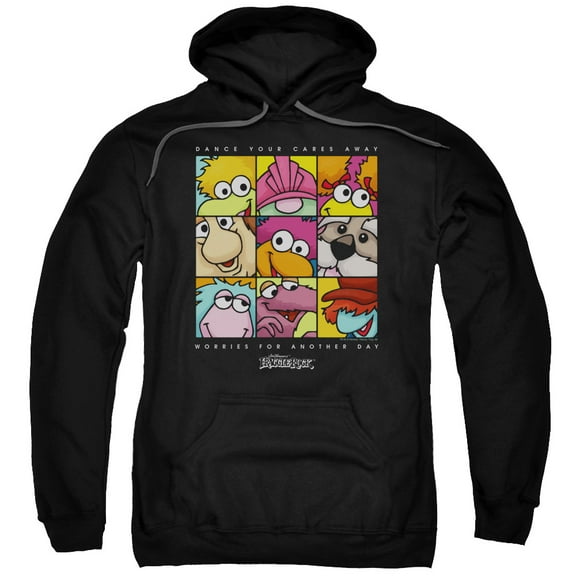 Fraggle Rock - Squared - Pull-Over Hoodie - X-Large