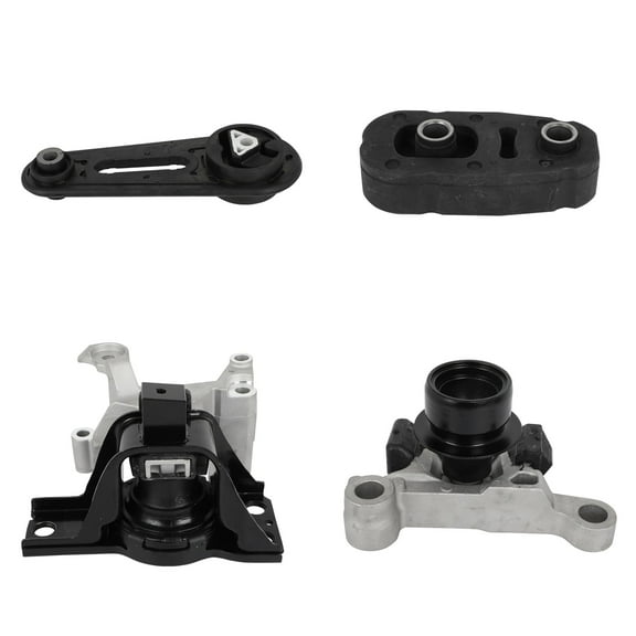ECCPP Engine Motor Mount Transmission Mount and Torque Strut Mount Set (Automatic CVT Transmission) Fit For Nissan Sentra 2007 2008 2009 2010 2011 2012 2.0L A4318 A4345 A4348HY A4346