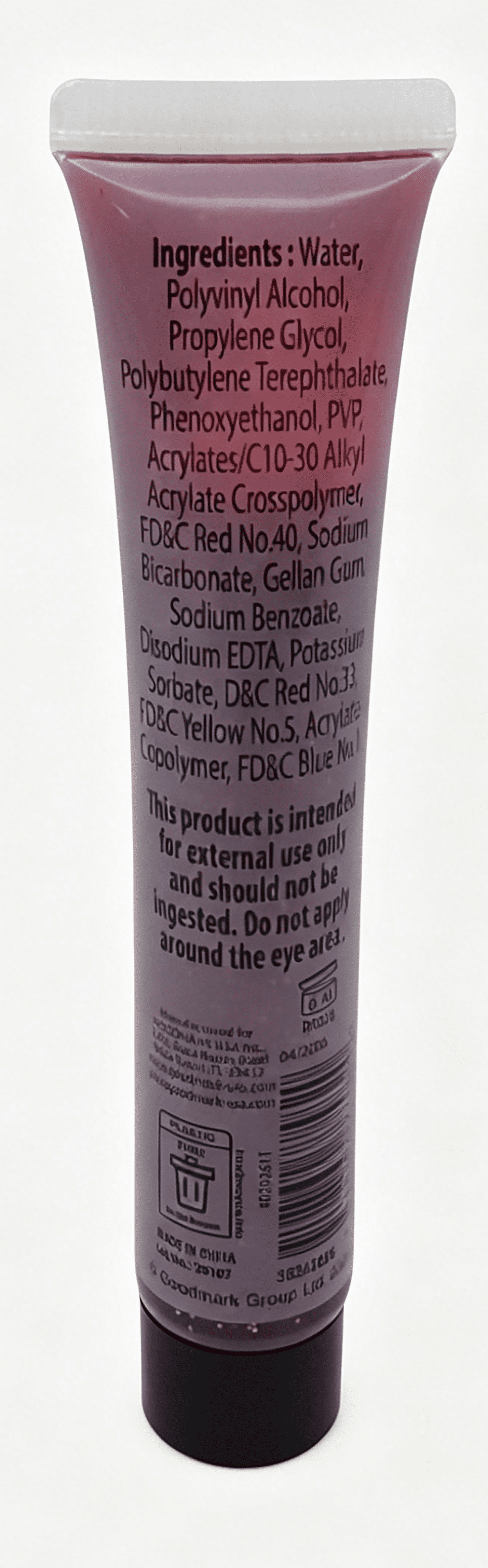 Fake Blood Shimmer, Red, 20mL, Halloween Make-Up for Adults by Goodmark