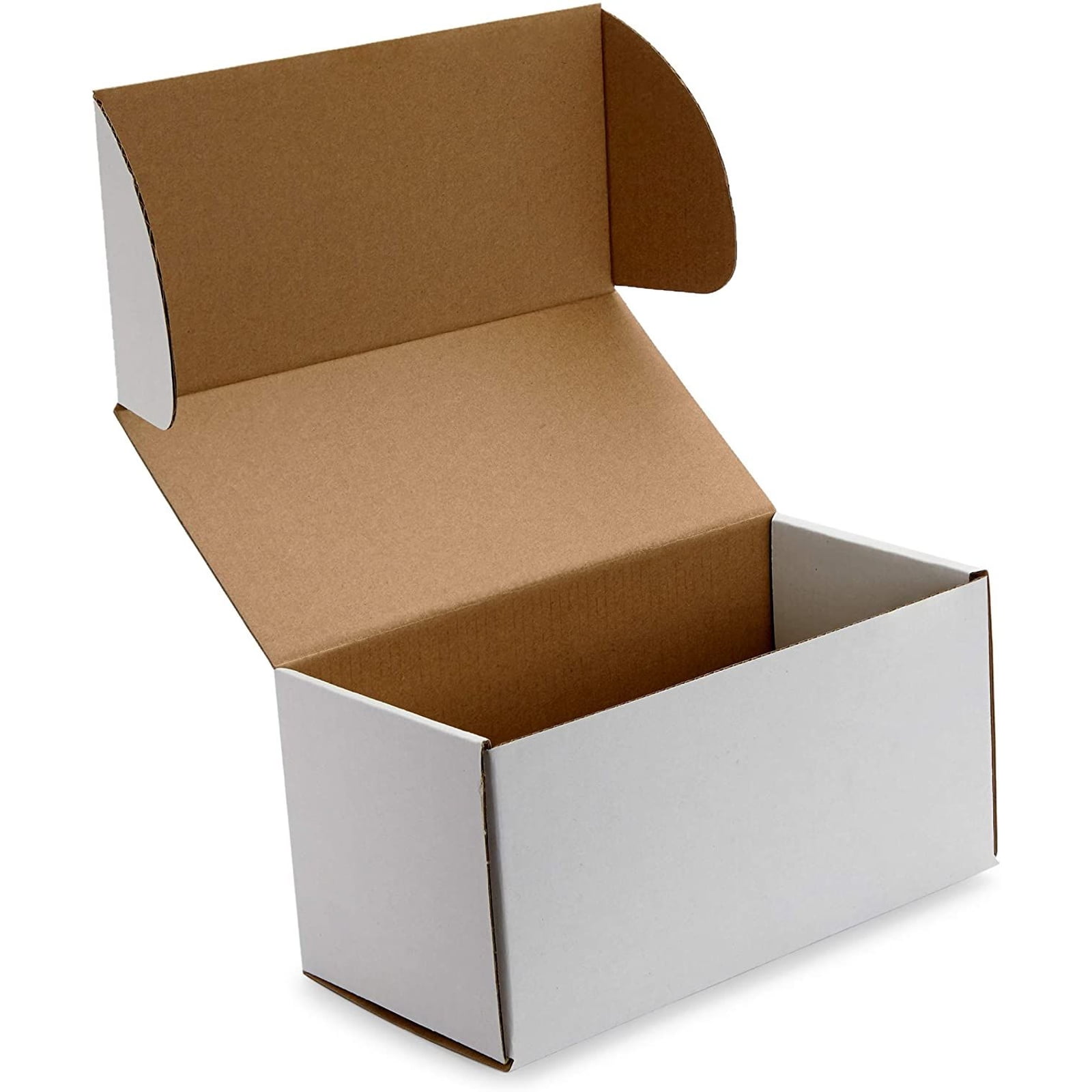 5 Brown Corrugated Shipping Box 8x4x3 Sunglasses Cardboard Carton Packing Mailer 