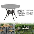 thumbnail image 4 of Outdoor round table cover waterproof and dustproof terrace round table top cover, 4 of 6