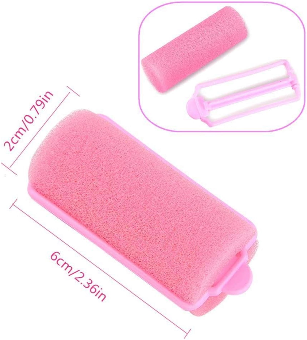 Casewin Foam Sponge Hair Rollers