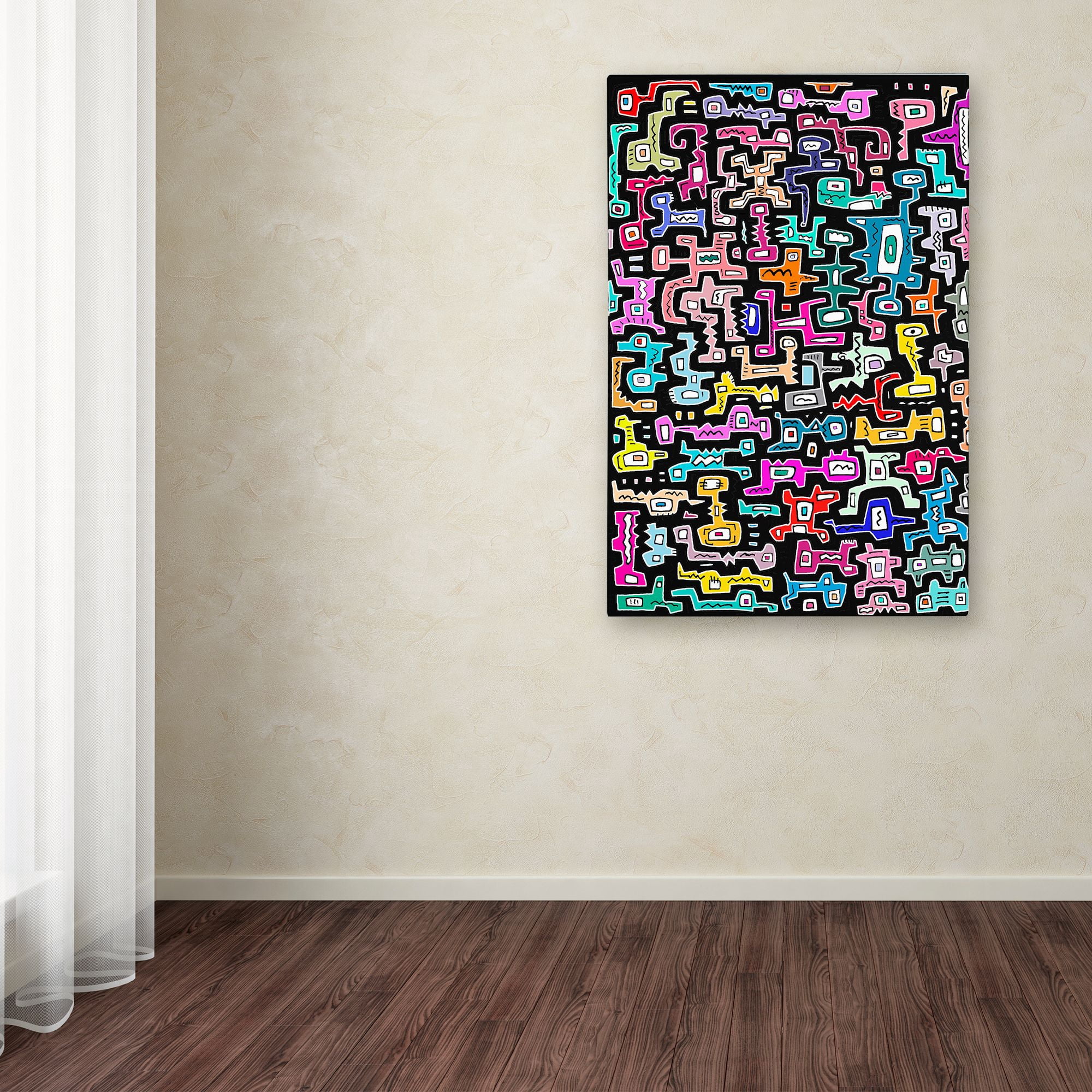 Trademark Fine Art 'Puzzle II' Canvas Art by Miguel Balbas