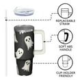 thumbnail image 3 of Halloween Trick or Treat Candy 30 Oz Tumbler with Handle and Straw, Cute Spooky Cup, Holiday Coffee Gift, 3 of 5