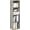 French Oak, variant on TREE Book Shelf, 9-Tier Bookshelf, Tree Bookcase with Angled Open Shelf, 8.4 x 15.7 x 50.9, Corner Shelf for Room Decor, for Living Room, Bedroom, Home Office, Espresso