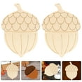 thumbnail image 2 of Miangastore 20pcs Blank Pine Cone Wooden Sign Tree Cones Decor Ornament Color Natural Crafts Hanging Crafting, 2 of 8