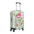 thumbnail image 3 of Daiia Vintage Wood Background with Floral Luggage Cover, Thickened Washable Travel Luggage Covers, Elastic Unique Baggage Covers for 18-20 inch Luggage-Small, 3 of 9