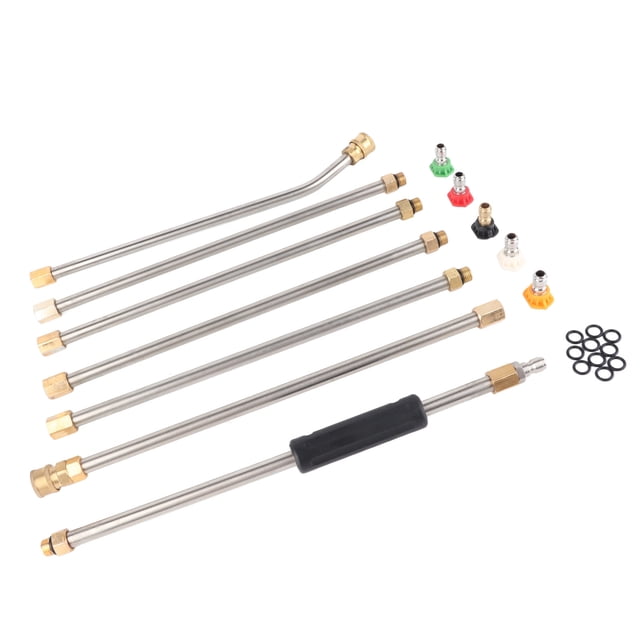 Buse de Nettoyeur Haute Pression, Lance d'Extension pour Nettoyeur Haute Pression, Lance Droite pour Nettoyeur Haute Pression, Accessoires pour Nettoyeur Haute Pression, Valeur Exceptionnelle