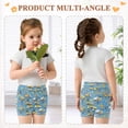 thumbnail image 3 of joogoo Construction Cartoon Trucks Girls Lined Shorts Bike Dance Bottoms 10Y, 3 of 7