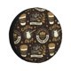 thumbnail image 1 of Balery coffee shop house Cubiertas para Neumáticos - Protector Resistente para Neumáticos de Camioneta, SUV, Remolque, Camper y RV-14 inch, 1 of 6