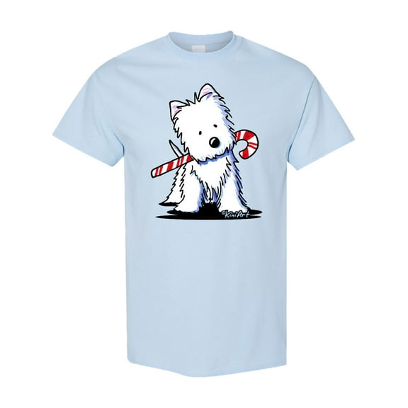 Inktastic Candycane Cutie Westie T-Shirt