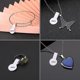 thumbnail image 4 of Etiquetas de Joyería Autoadhesivas CHAO 500 Piezas Blancas, 4 of 5