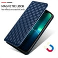 thumbnail image 3 of ELEHOLD Wallet Case for iPhone 17 Pro Max, Shockproof Leather Flip Case with Kickstand and Card Slots,Blue, 3 of 5