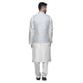thumbnail image 3 of Atasi Indian Traditional Kurta Churidar Pajama Set With Nehru Jacket For Men, 3 of 3