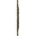 thumbnail image 4 of 31"OD x 1 1/2"P Durham Ceiling Medallion (Fits Canopies up to 4 1/4"), Hand-Painted Brass, 4 of 6