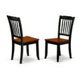 thumbnail image 2 of East West Furniture Dining Room Set Black & Cherry, ANDA3-BCH-W, 2 of 4