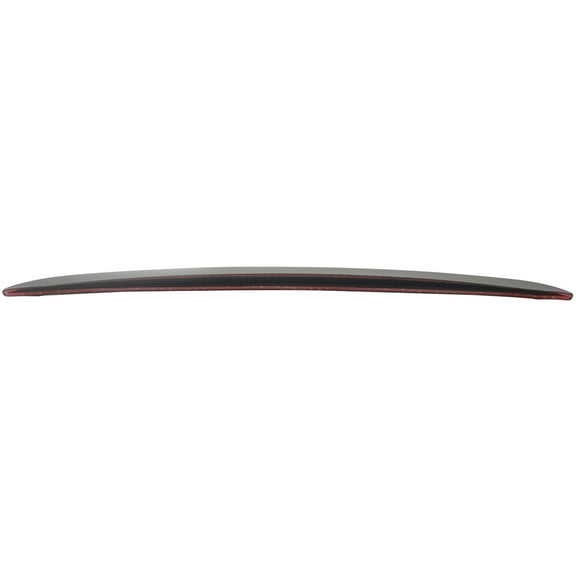 Ikon Motorsports Compatible with 04-10 BMW E60 Sedan 5 Series Trunk Spoiler Painted ABS Matte Black