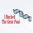 thumbnail image 2 of CafePress - I Rocked The Gene Pool Infant Bodysuit - Baby Light Bodysuit, Size Newborn - 24 Months, 2 of 4
