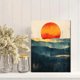 thumbnail image 2 of Qisvanset 12x16 Inch Retro Psalm Bible Canvas Wall Art, Aesthetic Verse Print College Dorm Room Decor, 2 of 8