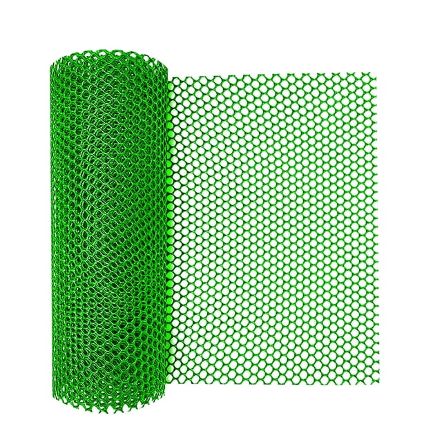 WIFKLSIIPG Mesh Fence Construction Fence Mesh Durable Lightweight Fence CoiLED Wire Frame Flower Net Handicrafts Horticultural Poultry Fence Garden Flower Net