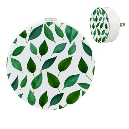 

YZUOUZY Night Light Bedside Lamp Small Lamps Set of 2 Tea Leaves Watercolor