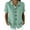 *Mint Green, variant on Women's Short Sleeve Button Down Shirt, Ladies' Roll-Up Sleeve Collared Blouse, Casual Loose Fit Summer Top For Women,Gray,S-2XL