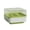 🍦 Green, variant on Ice Cube Tray with Lid Press Release Freezer Storage Container for Home, Kitchen, Bar, Party
