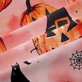thumbnail image 4 of Erosebridal Witch Pumpkin Shower Curtain 72Wx78L,Cute Halloween Bath Curtain,Coral Pink, 4 of 6