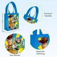 thumbnail image 3 of Toy Story Party Favor Bags Set – 12 Pack 8" Disney Goodie Bags for Kids Bulk Reusable Mini Totes | Disney Toy Story Birthday Party Supplies, 3 of 5