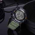 thumbnail image 4 of SMAEL Round Men Tactical Digital Watch 5ATM Waterproof TPU Strap Digital Sports Watch, 4 of 5