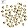 thumbnail image 3 of 50 g/bolsa de cuentas de ABS coloridas, joyería DIY, accesorios de ropa, decoración de boda (6MM dorado), 3 of 8