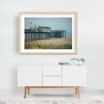 thumbnail image 5 of Ocean City Fishing Pier 01 - Ocean City Maryland Photography Oak Framed Wall Art Print 24 x 36 inches, 5 of 6