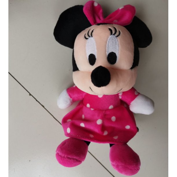 Disney Mickey Mouse Minnie Plush Dolls Stuffed Toys Birthday Christmas Gift for Kids Mickey Minnie Presents Gao Jinjia LED