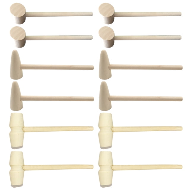 Assorted Color Mini Plastic Hammers for Kids Safe and Odorless with HighQuality Material 15pcs
