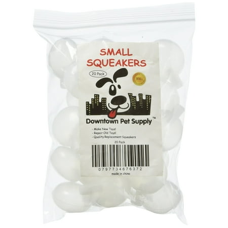UPC: 0797734676372 | Downtown Pet Supply Replacement Squeakers for Dog Toys 20pk Dog Squeakers