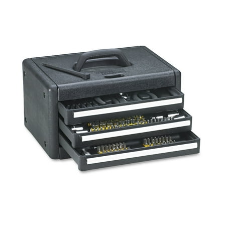 Great Neck Essentials Home & Garage Tool Kit, 205-Pieces w/3 Drawer Case