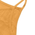 thumbnail image 6 of Dwralegc Linen Womens Clothing Loose Night Soild Color Tees Layering Camisoles Beach Summer Camisole Lightweight Basic Spaghetti Strap Tops Yellow XL, 6 of 6