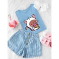 thumbnail image 3 of Cute Mewmmy With Candy T-Shirt Toddler -Image by Shutterstock,  3 Toddler, 3 of 4