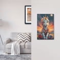 thumbnail image 5 of Fotbe Starry Sky Cute Horse Print Duplex Receptacle Wall Plate, 1-Gang 5.0" x3.0" Wall Outlet Covers, Dual Outlet Faceplates Covers, Color-matched Screws Included-Style V, 5 of 6