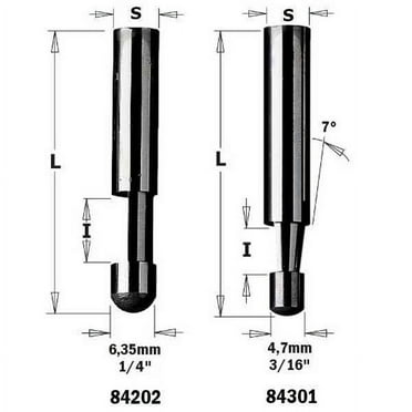 CMT, Contractor Solid Carbide Laminate Trimmer Bit
