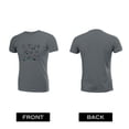 thumbnail image 2 of Coolnut Womens T Shirts Fashion Tops, Modern Game Console Controllers Women's Basic Short Sleeve Tees, Grey Lightweight Casual Summer Clothes, S, 2 of 6