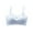 30-Light Blue, variant on YWDJ Comfort Bras for Women Back Closures Lounge Bras Wirefree Comfortable Bras Spaghetti Straps Full Coverage Push up Wrap Bras Padded Comfy Bras Sleep Bras Blue L