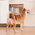 thumbnail image 3 of Eisoary Pet Menstrual Pant High Absorbent Pet Diaper Adjustable Puppy Nappies Female Cat Sterilization Suit Dog Underwear Briefs Black S, 3 of 13
