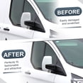 thumbnail image 2 of Cubierta de espejo retrovisor derecho trasero de Unique Bargains para Ford Transit Custom V362 2012-2023 en blanco, 2 of 6