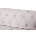 thumbnail image 3 of Kingway Furniture Jazz Living Microfiber Living Room Chair In Light Gray, 3 of 7