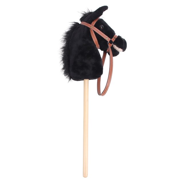 Palo de Cabeza de Caballo de Felpa ANGGREK Juguete de peluche con palo de Caballo