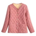 thumbnail image 4 of Sakmal Lightweight Jackets for Women Packable Plus Size Quilted Puffer Coats Pink Womens Jackets with Pockets, 4 of 5