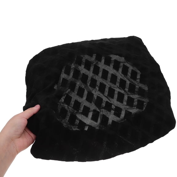 LOLIPPYY Black Elastic Office Chair Seat Cover with Extra Thick Cushion for Gaming, Desk Chairs, and Enhanced Comfort