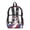 American Flag 250th Anniversary Pattern, variant on Whosucclay Frog Chef Cooking Clear Bag Adjustable Straps Heavy Duty Transparent Clear Backpack with Lightweight PVC, Middle School High School Bag